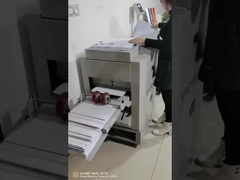 Kitapçık Yapıcı Kağıt Katlama Ciltleme Makinesi