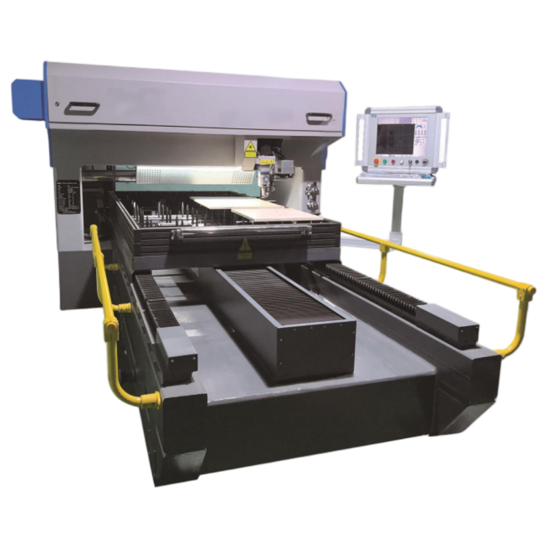 HIGH  PRECISION  DIE-BOARD  LASER  CUTTING  MACHINE