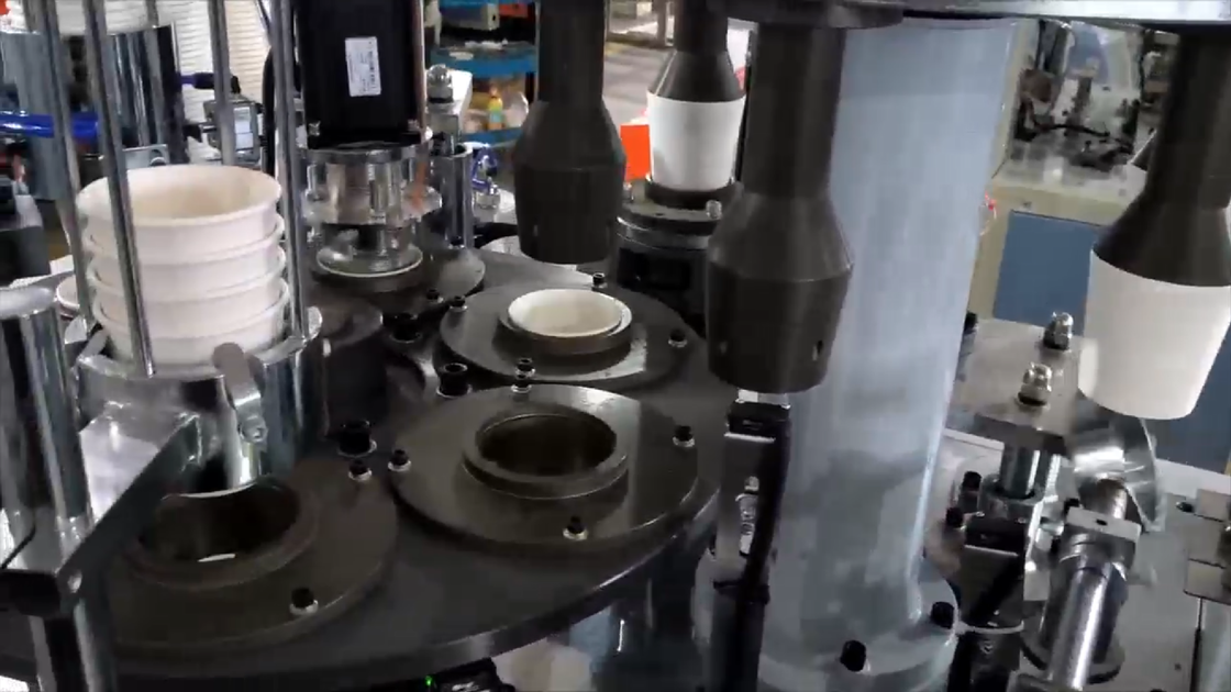 Double Wall Paper Cup Machine 220V/380V 60-80 Pcs/Min 6000W 2400kg
