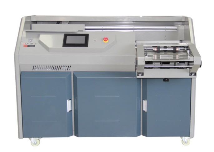 Automatic Glue Binding Machine For Book Magazine 380mm A4 Length