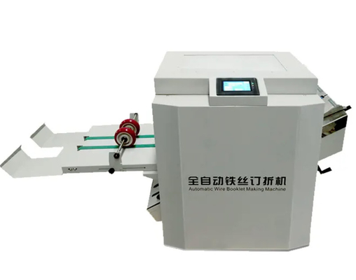Yüksek üretkenlikli kitap tel eyer dikiş makinesi 480mm Maks. Çalışılabilir genişlik
